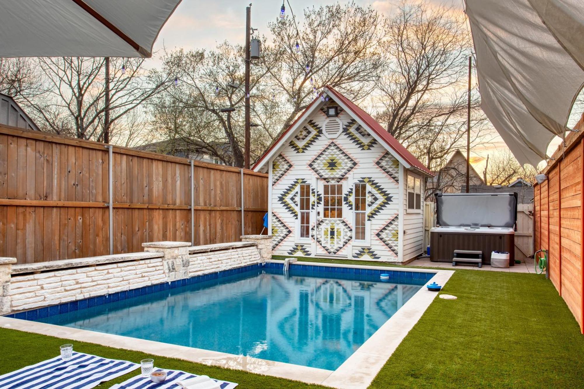 Ramsey By Avantstay Modern Character Home In Austin W Pool Exteriör bild